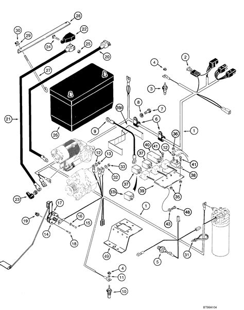 case 1845c wiring diagram